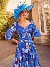 36027 - Royal Print Dress (Invitations by Veni)